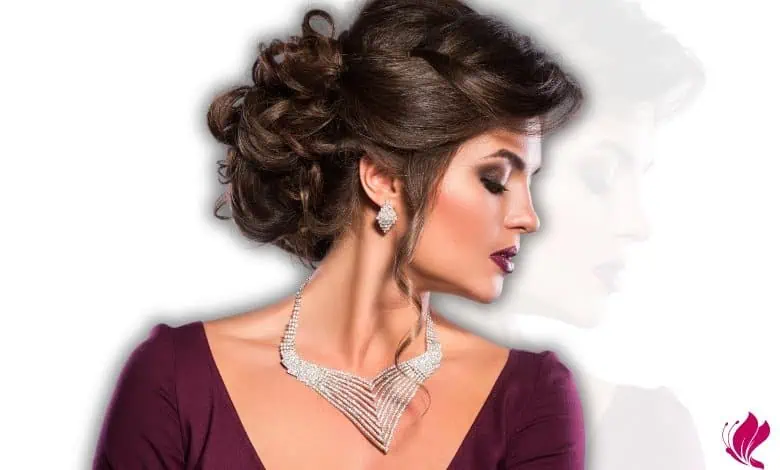 تسريحات شعر للمناسبات