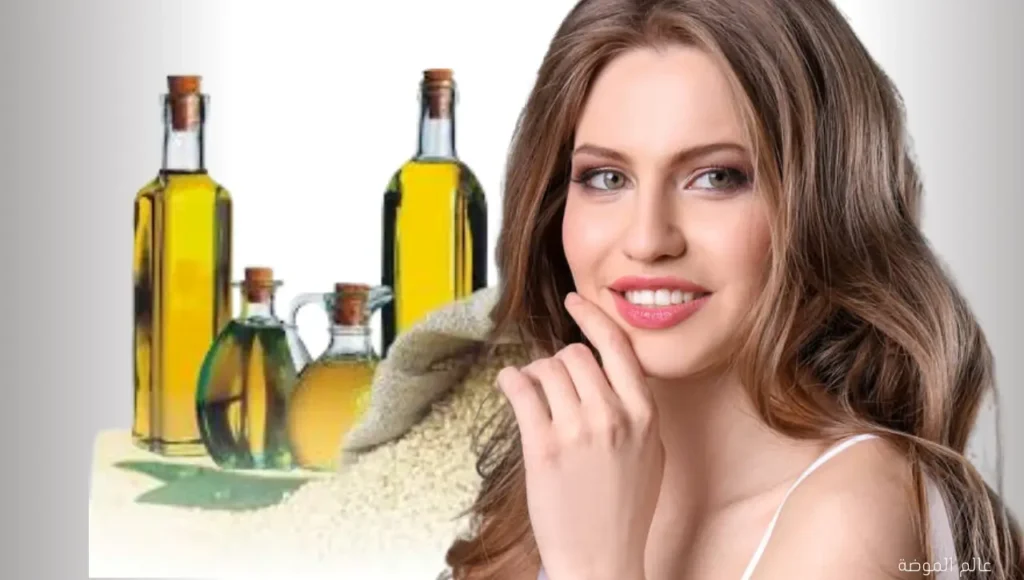 خلطة زيت الزيتون وزيت السمسم لتطويل الشعر خلطة زيت الزيتون وزيت السمسم للتطويل