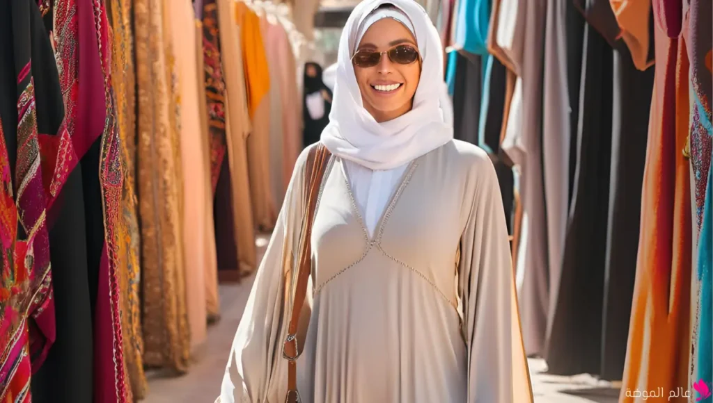 أنواع أقمشة العبايات الخليجية أنواع أقمشة العبايات الخليجية