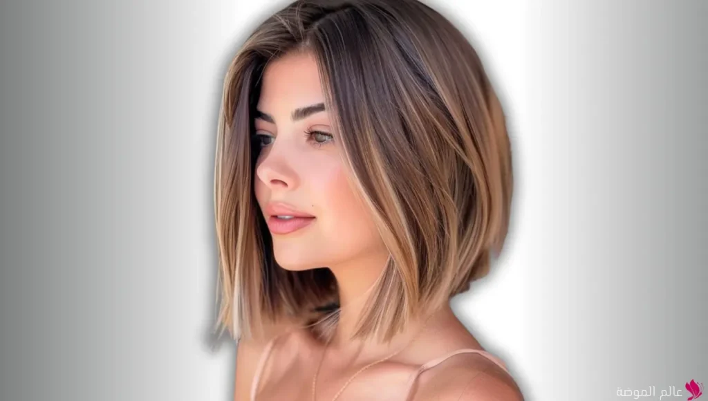 تسريحة البوب الحاد (Blunt Bob) تسريحة البوب الحاد (Blunt Bob)
