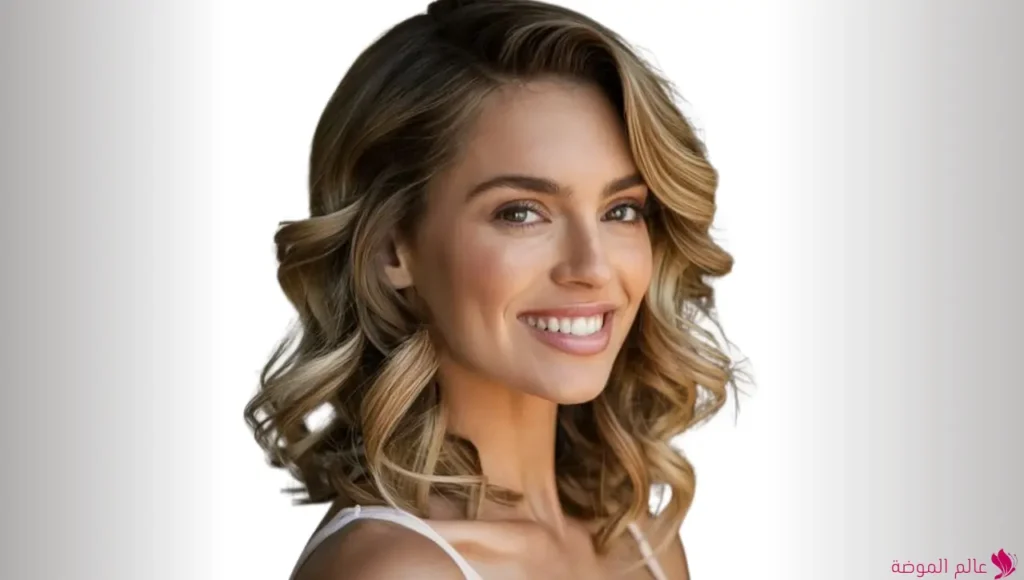 الشعر الكيرلي المفتوح مع أطراف متموجة (Wavy Ends with Open Curls) الشعر الكيرلي المفتوح مع أطراف متموجة (Wavy Ends with Open Curls)