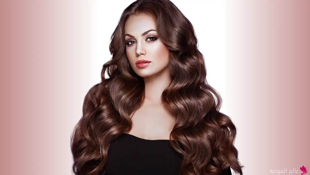 تسريحات شعر طويل ويفي