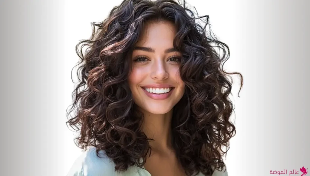شعر كيرلي طبقات (Layered Curls) شعر كيرلي طبقات (Layered Curls)