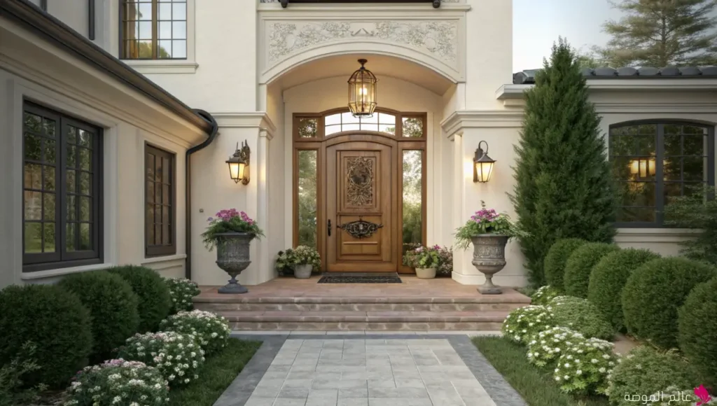 تصميم ديكور مدخل البيت الخارجي تصميم ديكور مدخل البيت الخارجي