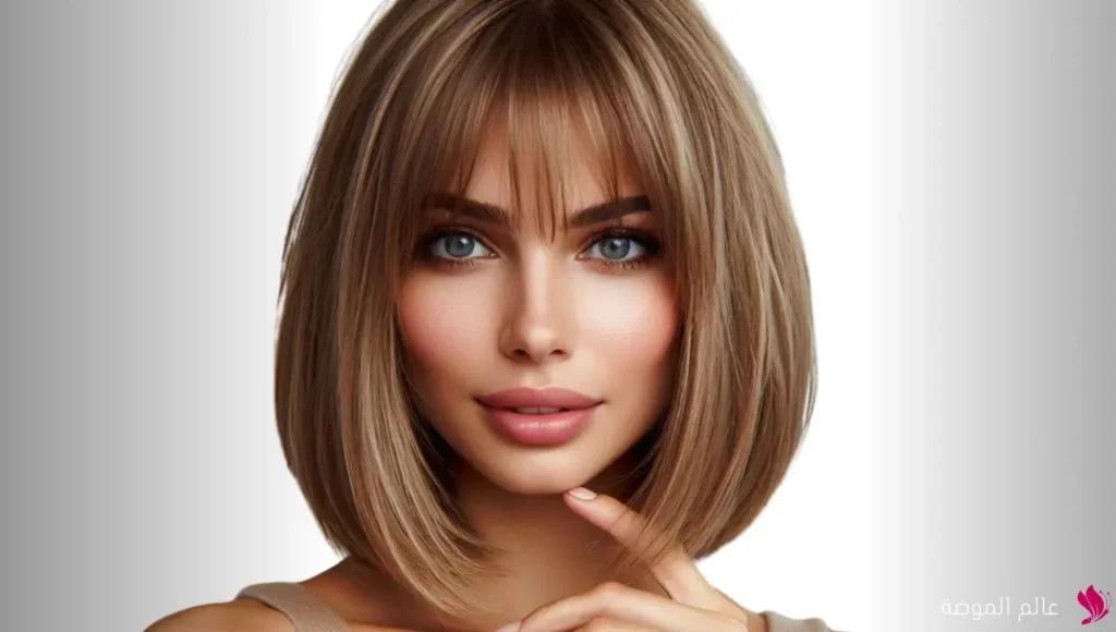 القصة المدرجة بطول الكتف (Lob Cut) القصة المدرجة بطول الكتف (Lob Cut)