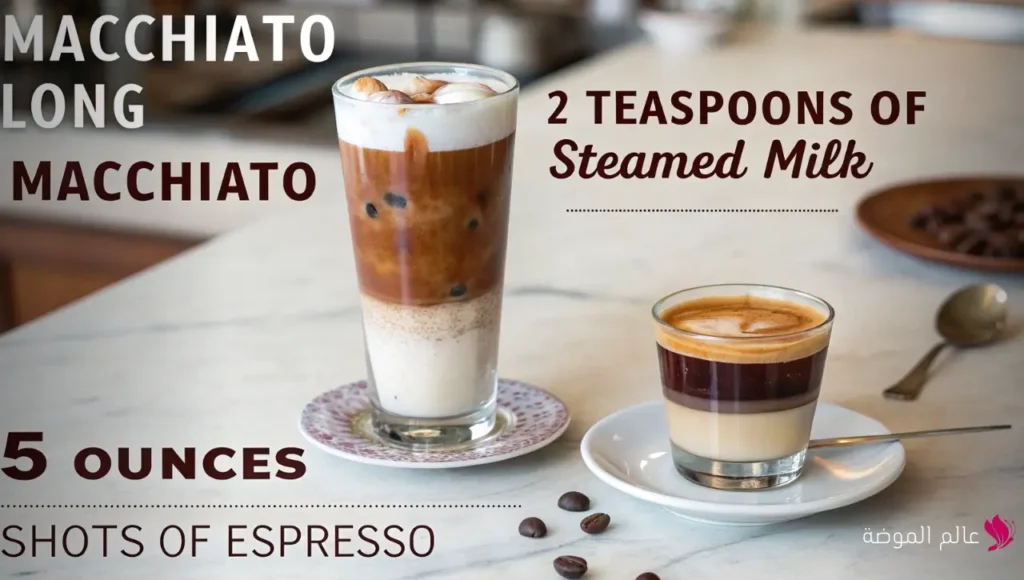 ماكياتو طويل (Long Macchiato) ماكياتو طويل (Long Macchiato)