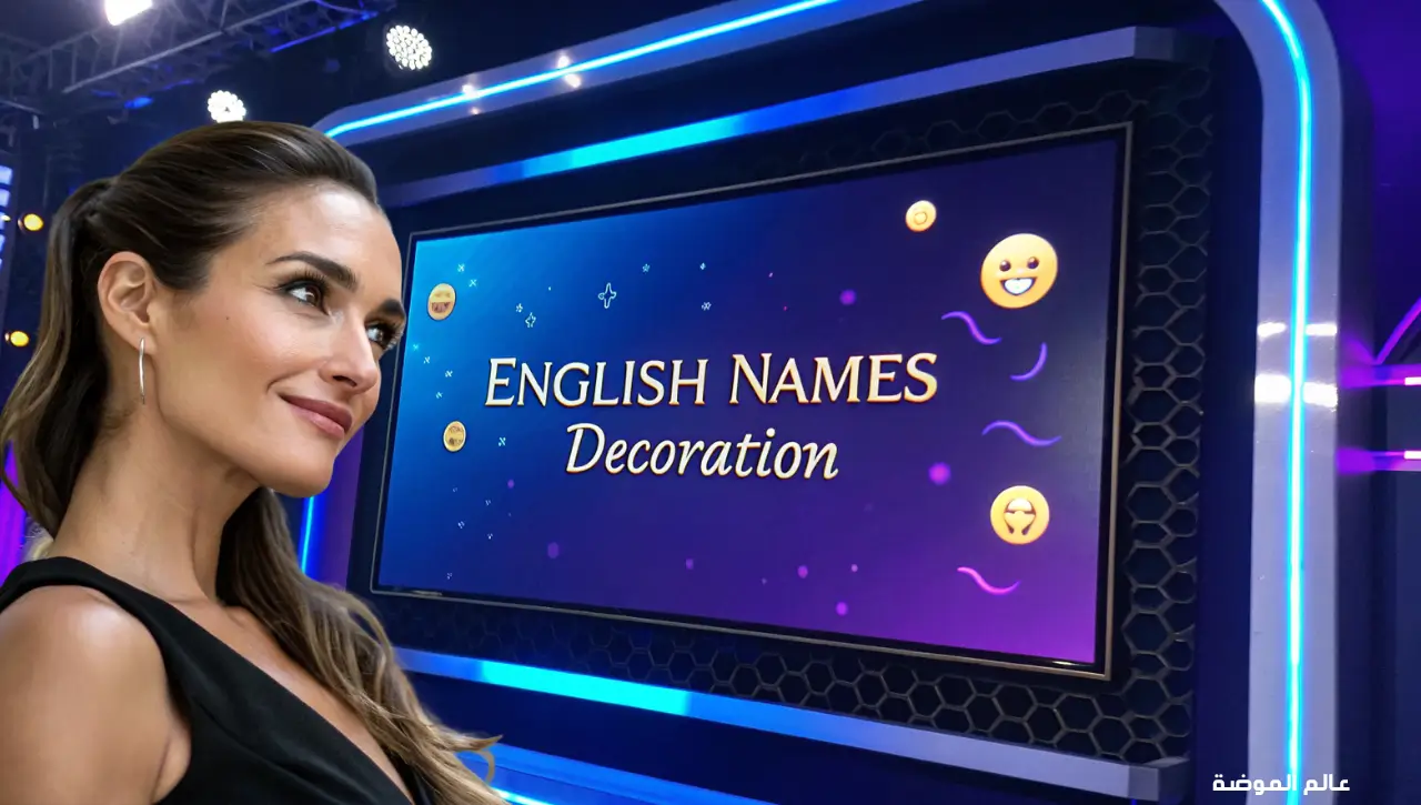 زخرفة اسماء انجليزي