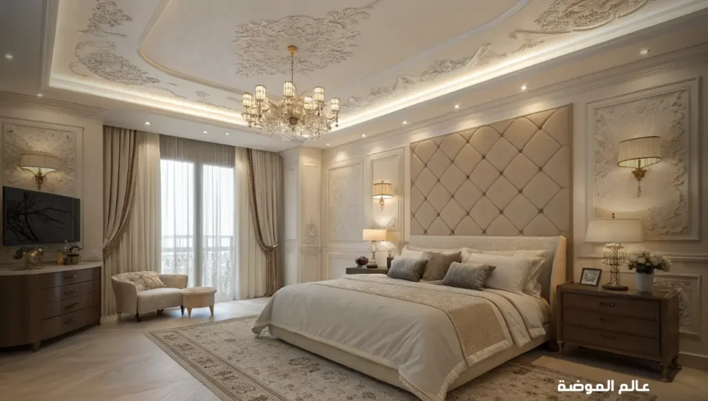 أسقف جبس بورد لغرف النوم أسقف جبس بورد لغرف النوم