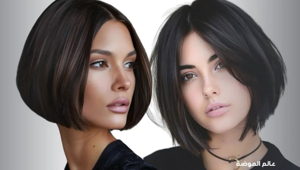 قصة شعر كاريه مدرج (Graduated Bob) قصة شعر كاريه مدرج (Graduated Bob)